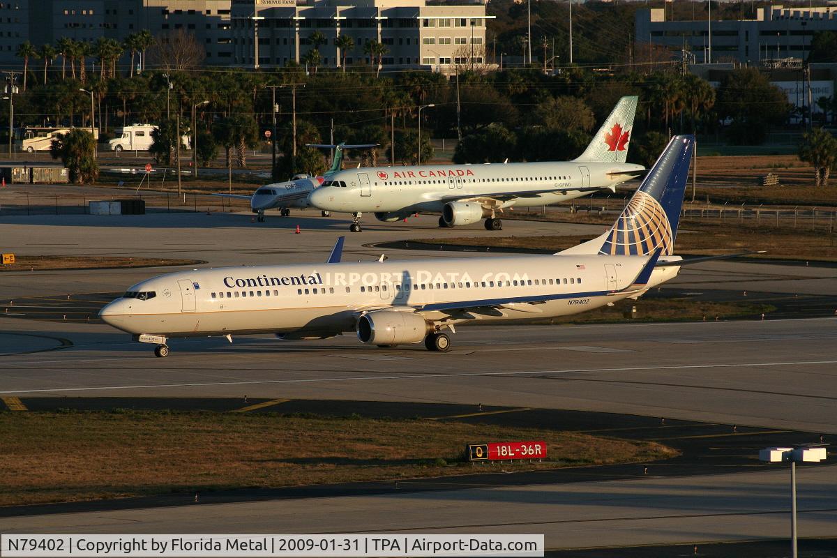 N79402, 2001 Boeing 737-924 C/N 30119, Continental 737-900