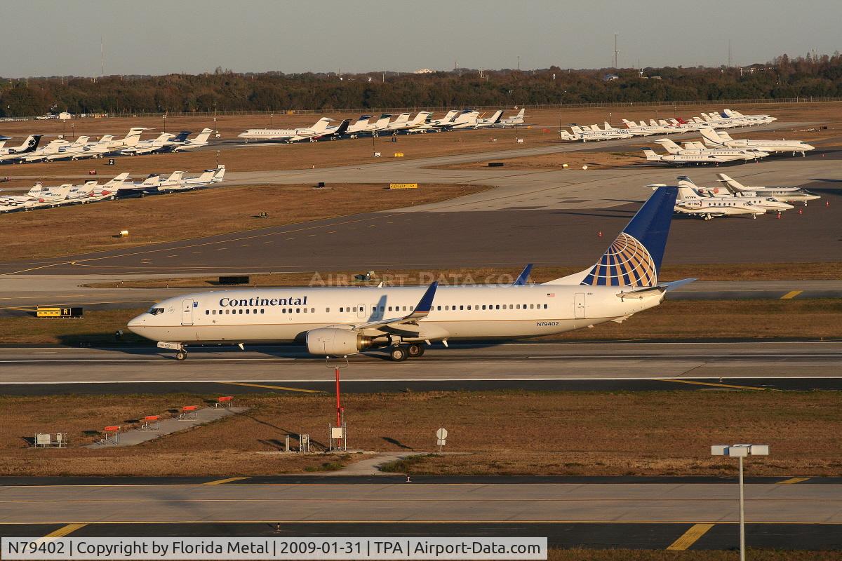 N79402, 2001 Boeing 737-924 C/N 30119, Continental 737-900