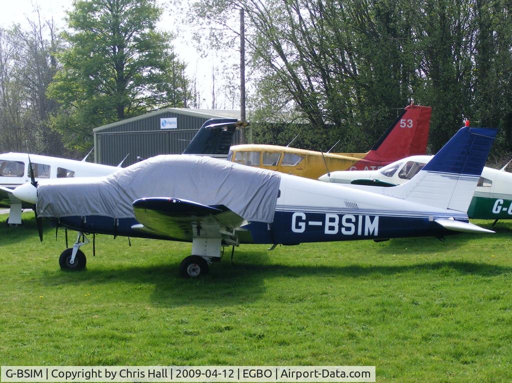 G-BSIM, 1986 Piper PA-28-181 Cherokee Archer II C/N 28-8690017, Previous ID: N9092Y