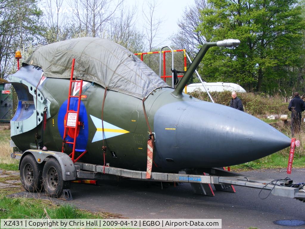 XZ431, 1977 Hawker Siddeley Buccaneer S.2B C/N B3-01-76, Buccaneer S.2B XZ431