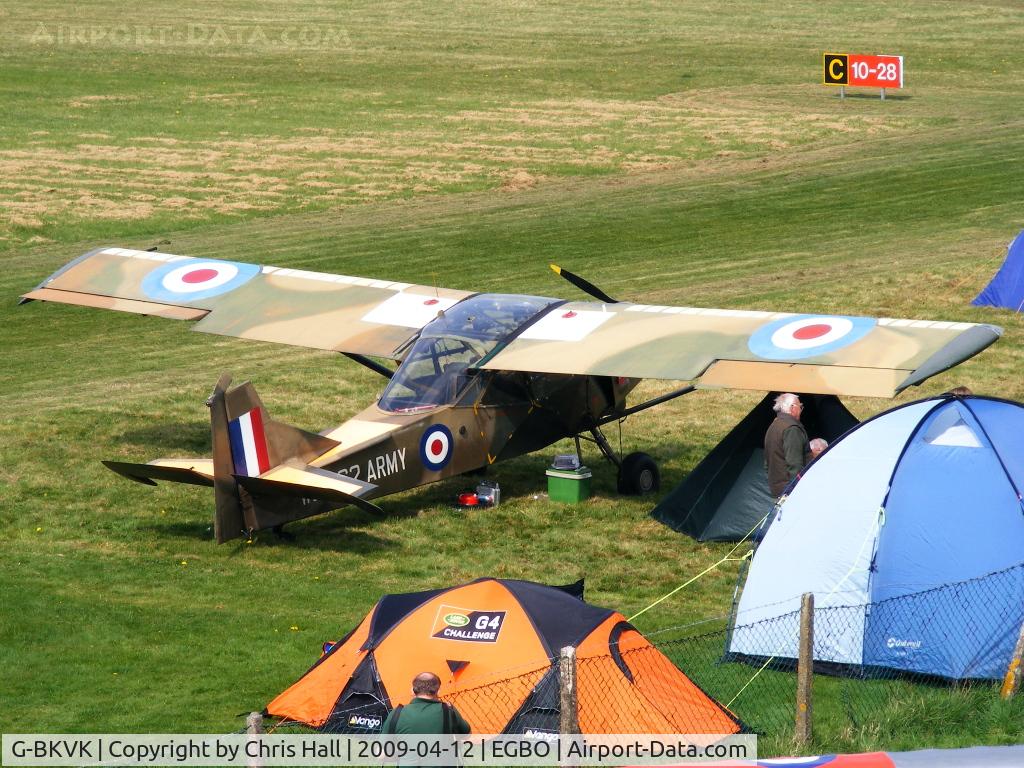 G-BKVK, 1954 Auster AOP.9 C/N AUS/10/2, Ex Army Air Corps.  Serial: WZ662
