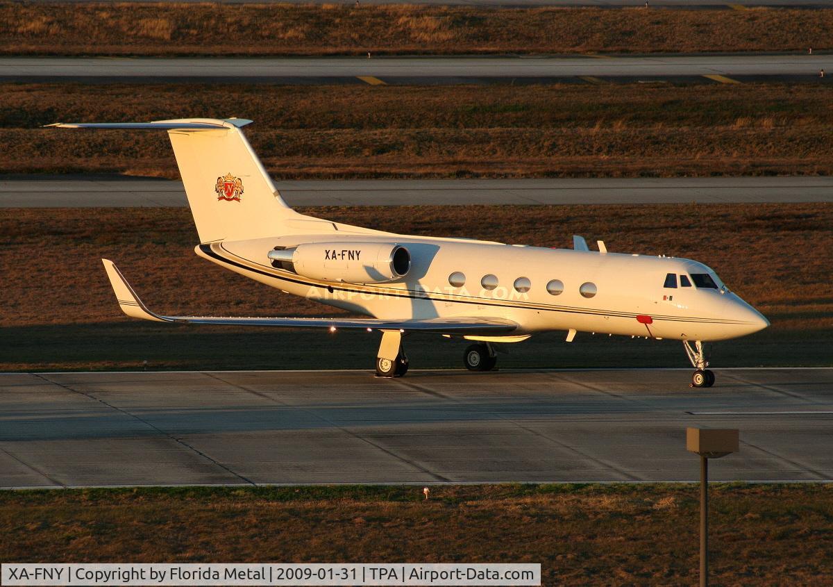 XA-FNY, 1978 Grumman G-1159 Gulfstream II C/N 211, Gulfsteam 3 from Mexico