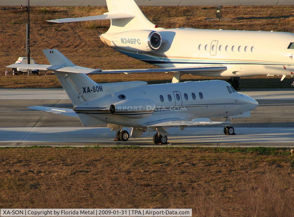 XA-SON, British Aerospace HS.125-700A C/N 257079, Hawker 800 from Mexico