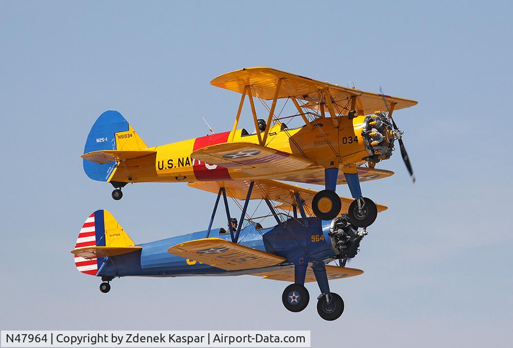 N47964, 1943 Boeing B75N1 C/N 75-7540, Luke Airshow