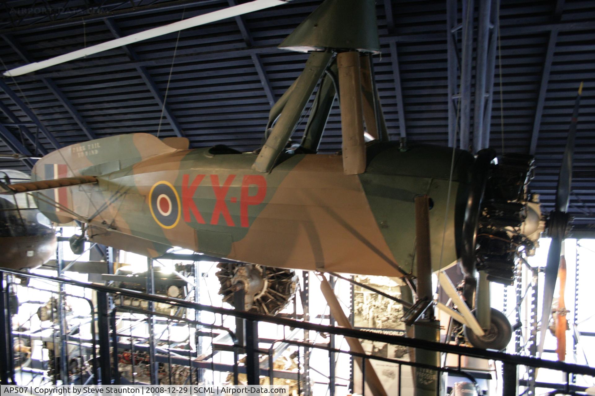 AP507, Avro 671 Rota I (Cierva C-30A) C/N R3/CA/40, Taken at the Science Museum, London. December 2008