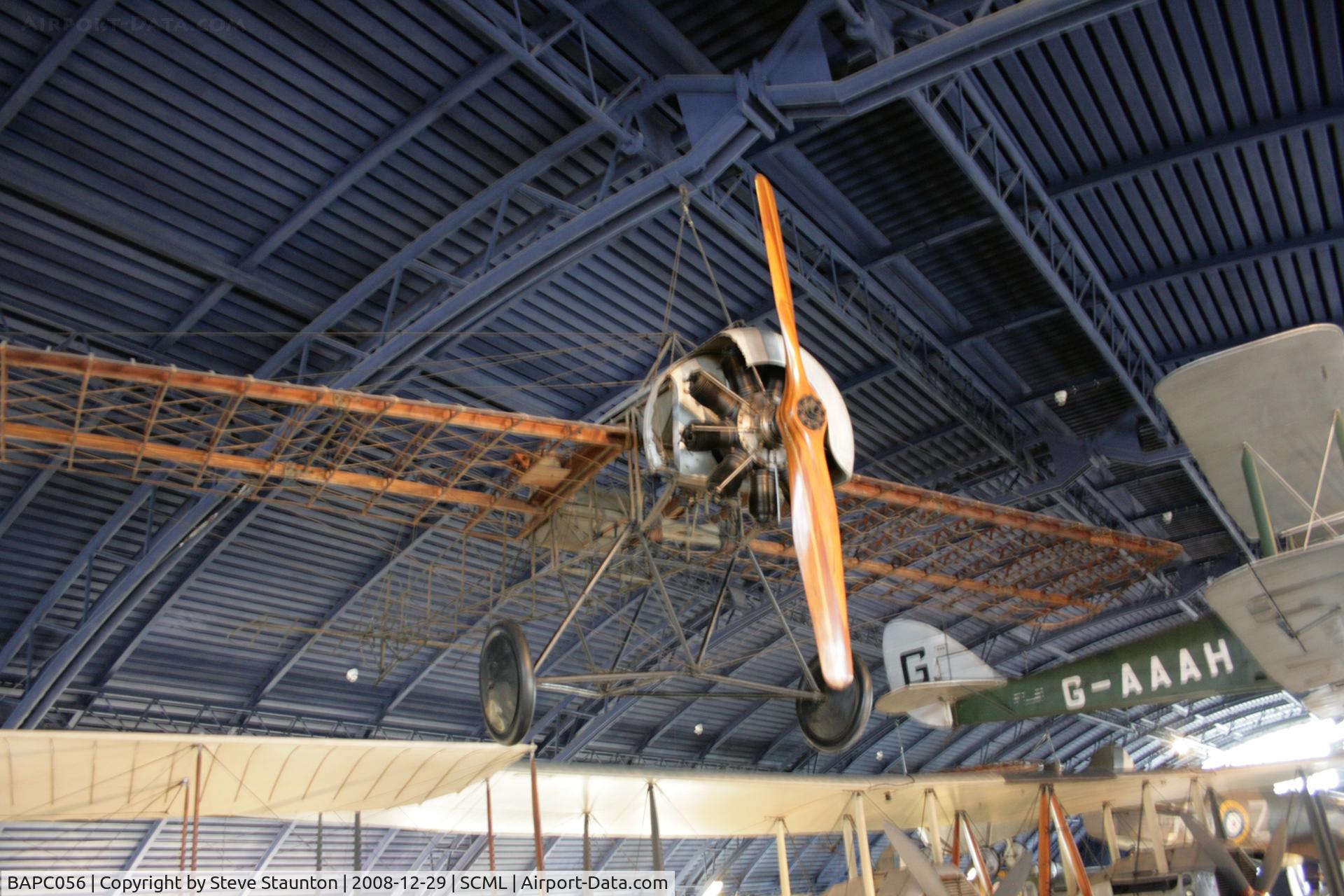 BAPC056, 1916 Fokker E.III Eindecker C/N BAPC.056, Taken at the Science Museum, London. December 2008