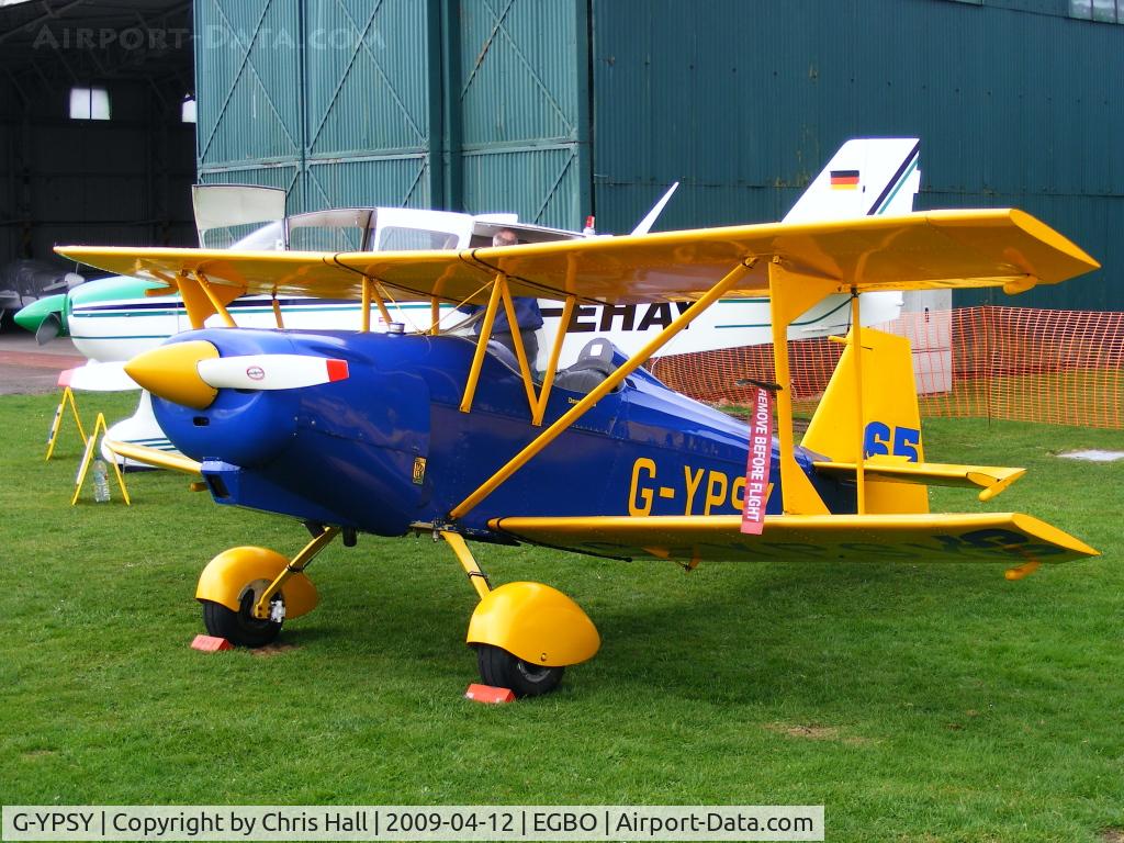 G-YPSY, 1988 Andreasson BA-4B C/N PFA 038-10352, privately owned