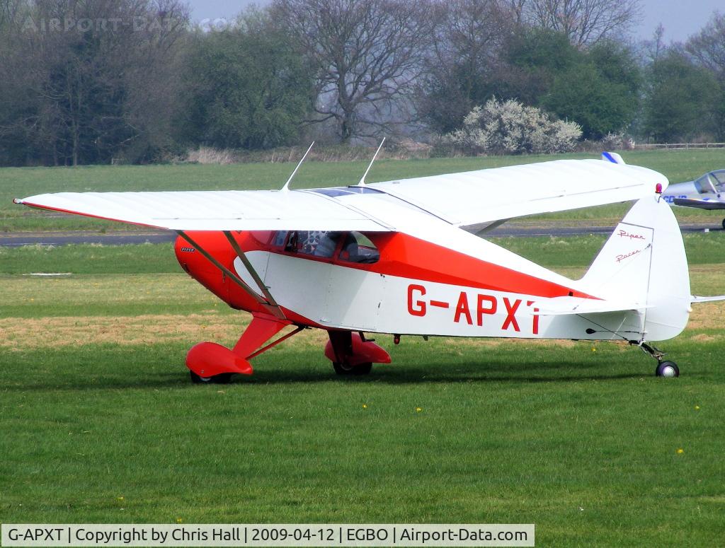 G-APXT, 1956 Piper PA-22-150 Caribbean C/N 22-3854, privately owned
