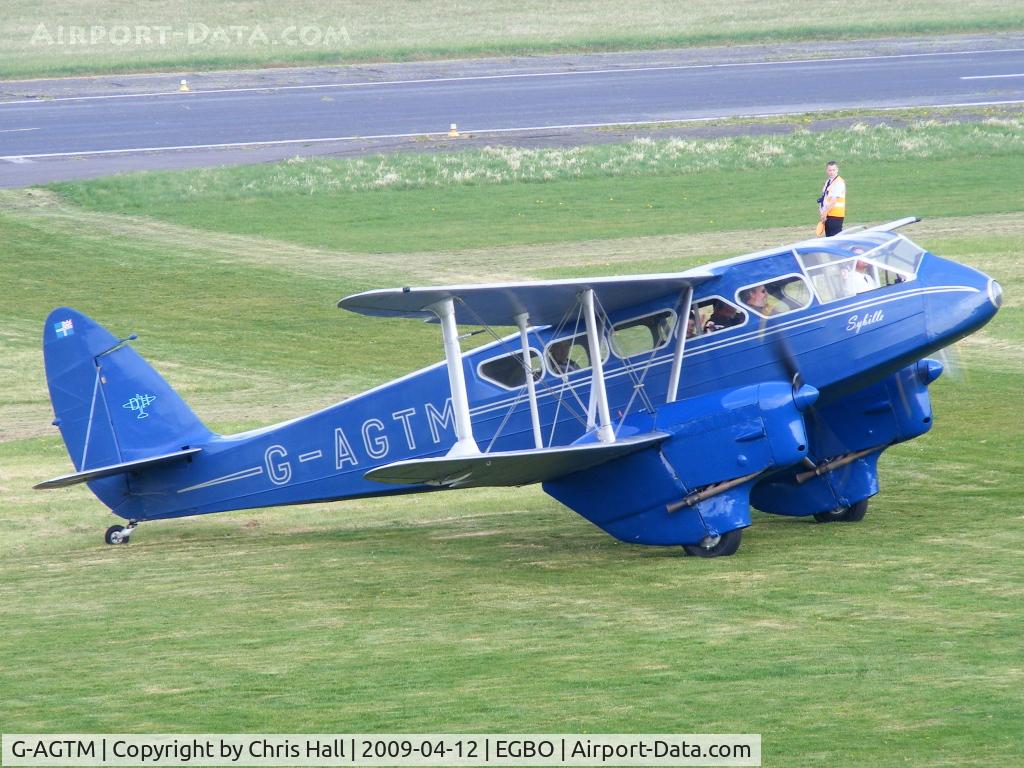 G-AGTM, 1944 De Havilland DH-89A Dominie/Dragon Rapide C/N 6746, AVIATION HERITAGE LTD, Previous ID: JY-ACL