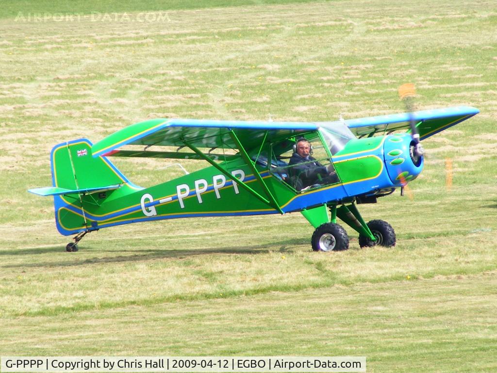 G-PPPP, 1991 Denney Kitfox Mk3 C/N PFA 172-11830, privately owned