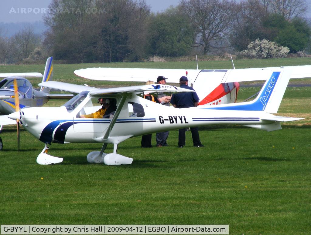 G-BYYL, 2000 Jabiru UL-450 C/N PFA 274A-13480, at the Easter Wings and Wheels Charity fly in, at Halfpenny Green