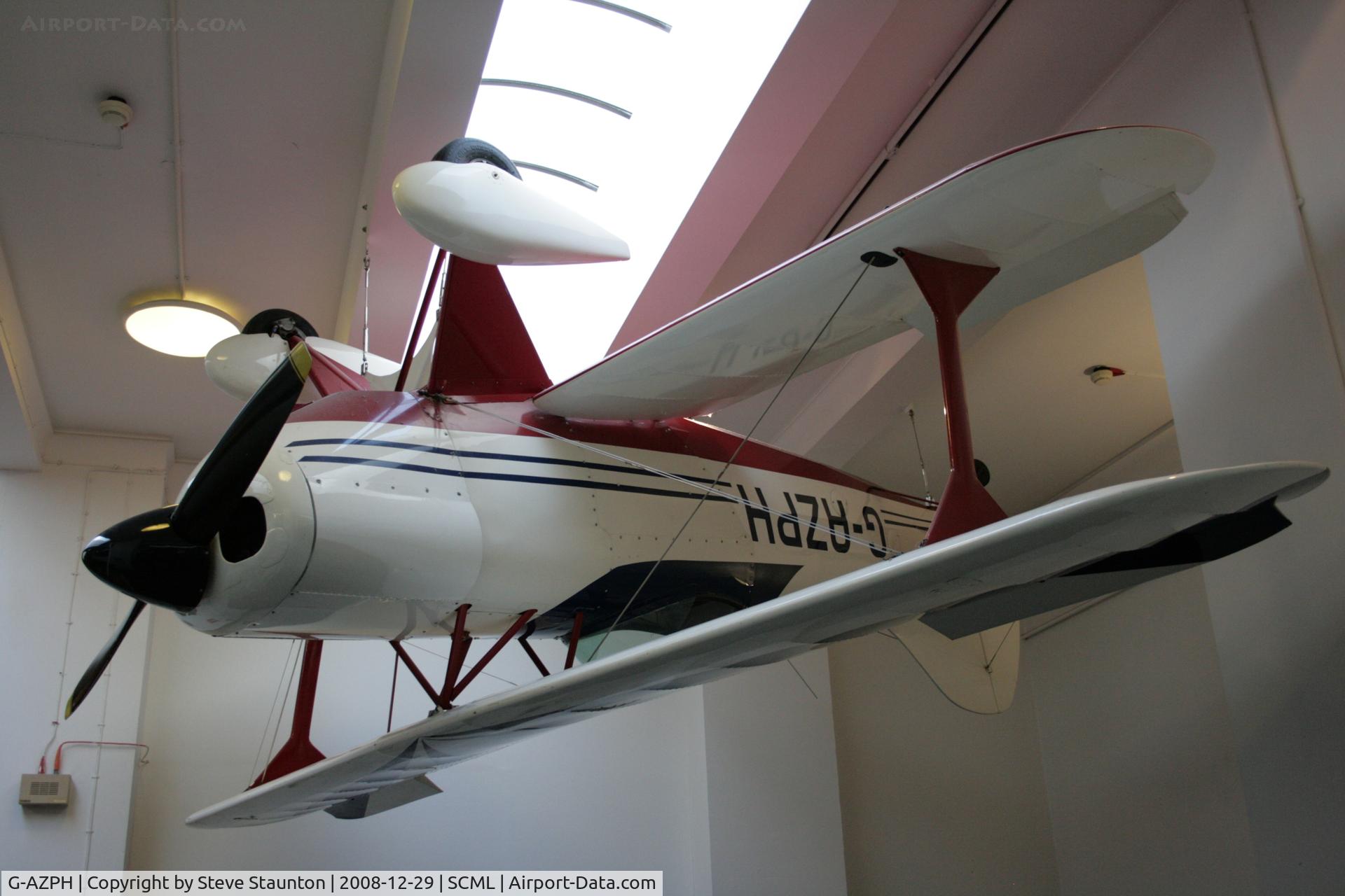 G-AZPH, 1970 Pitts S-1S Special C/N S1S-001-C, Taken at the Science Museum, London. December 2008