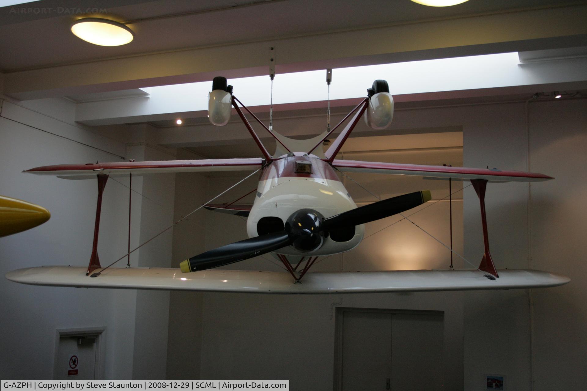 G-AZPH, 1970 Pitts S-1S Special C/N S1S-001-C, Taken at the Science Museum, London. December 2008