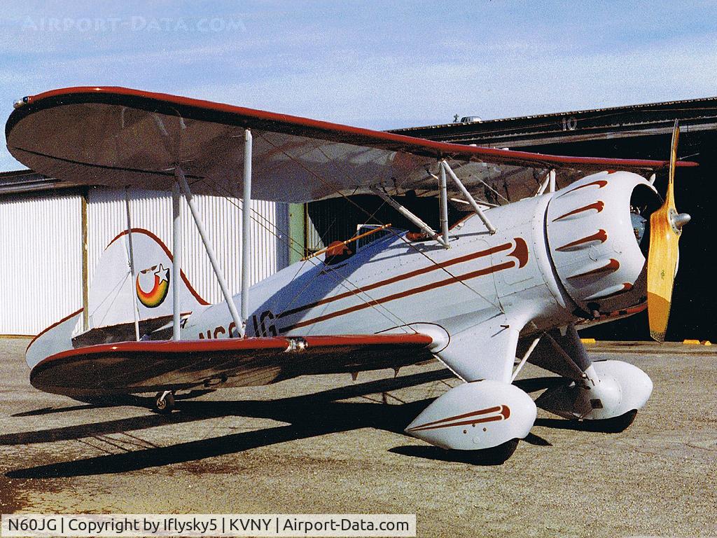N60JG, 1988 Classic Aircraft Corp WACO YMF C/N F5-019, N60JG WACO YMF