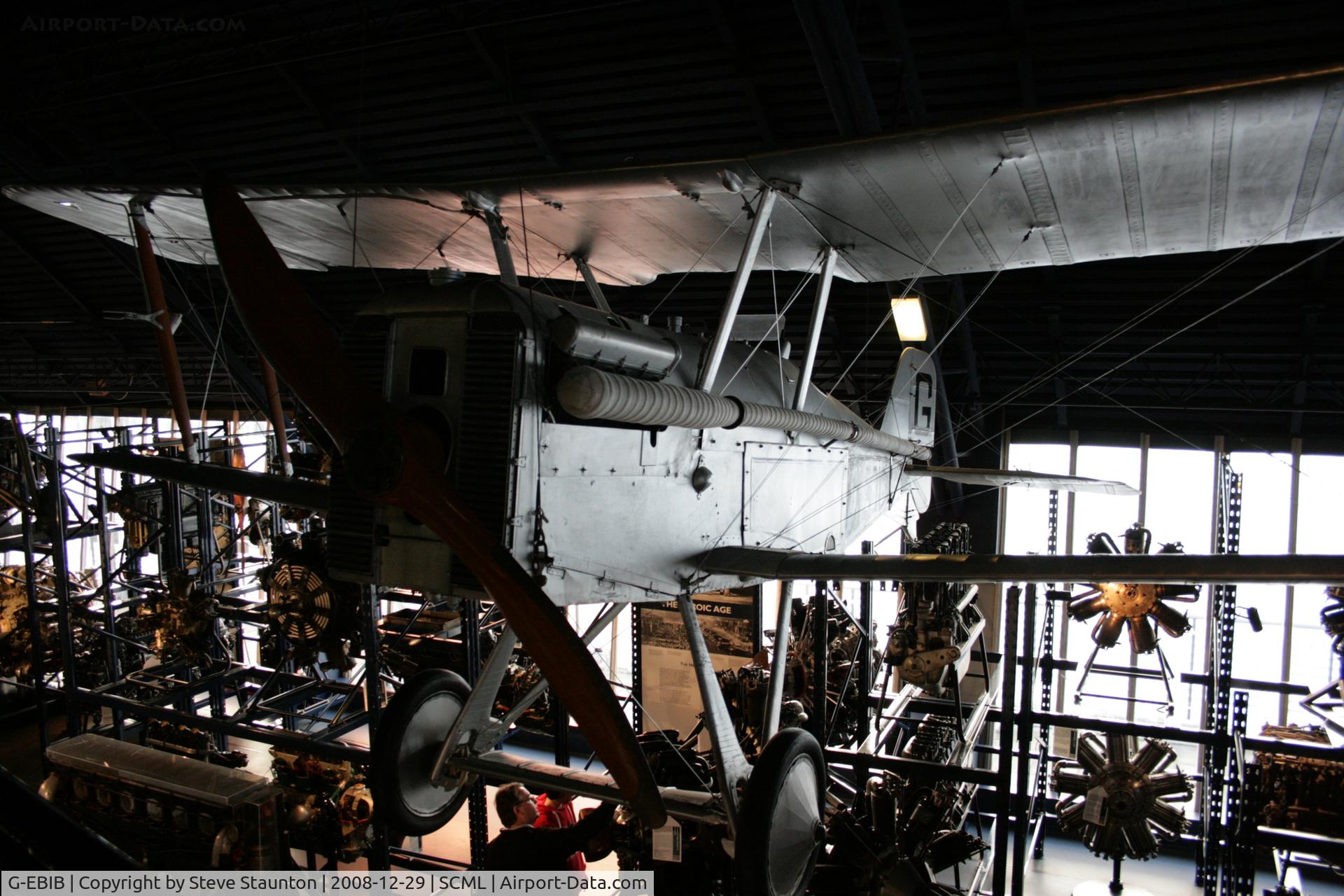 G-EBIB, Royal Aircraft Factory SE-5A C/N 688/2404, Taken at the Science Museum, London. December 2008