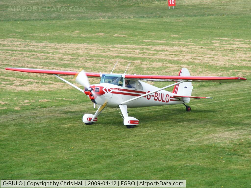 G-BULO, 1946 Luscombe 8F Silvaire C/N 4216, privately owned