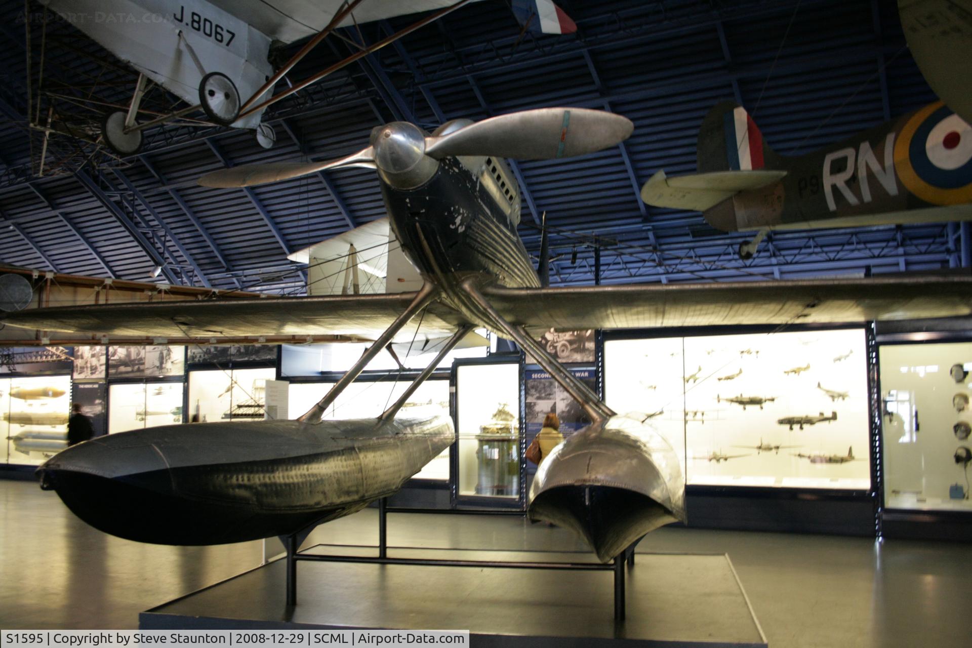 S1595, Supermarine S-6B C/N Not found S1595, Taken at the Science Museum, London. December 2008