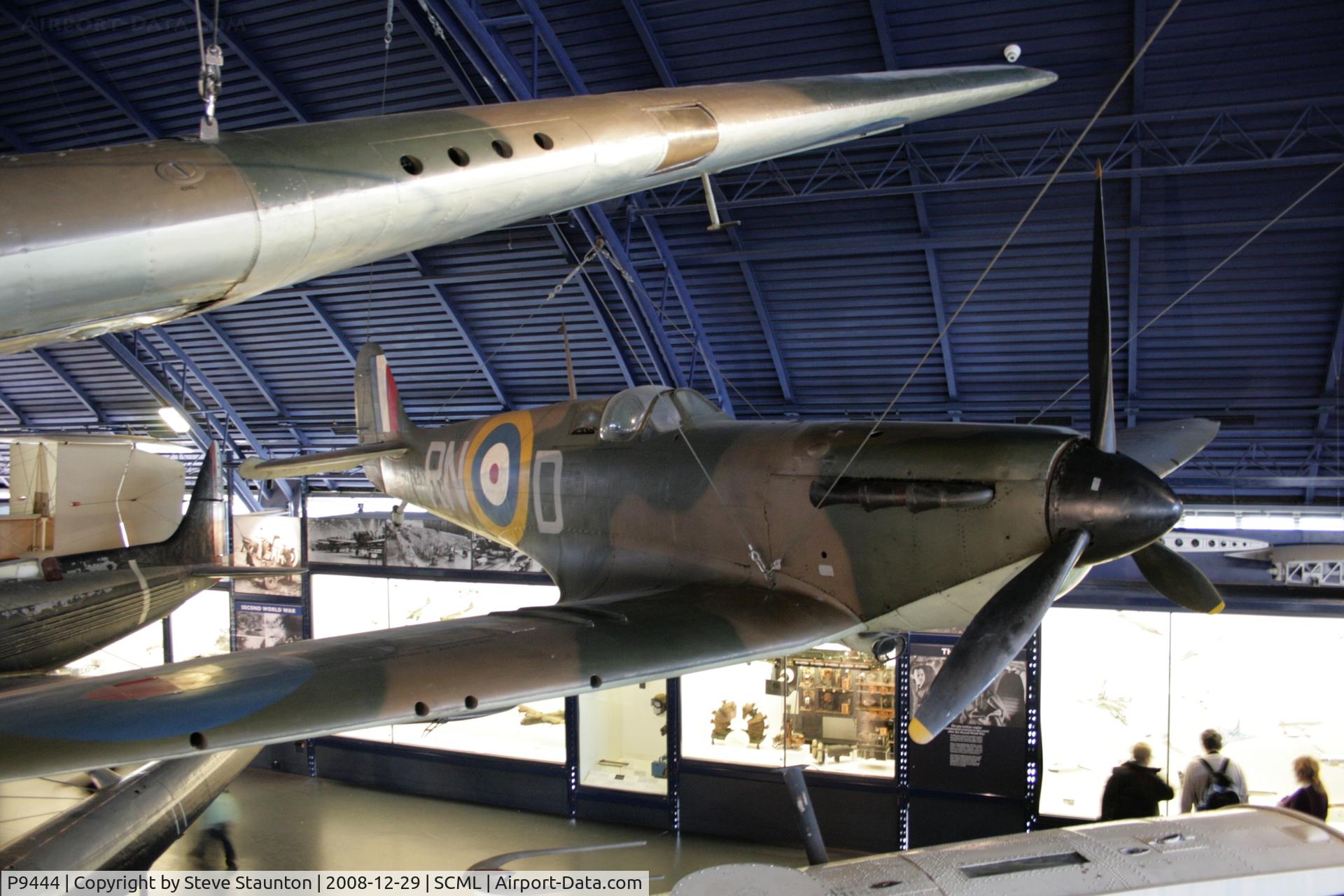 P9444, Supermarine 300 Spitfire Mk1A C/N 6S/30613, Taken at the Science Museum, London. December 2008