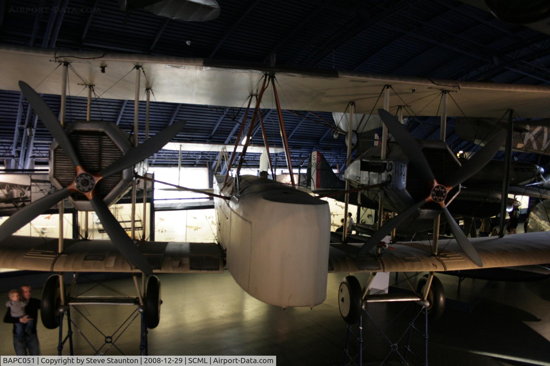 BAPC051, 1918 Vickers FB.27 Vimy IV C/N BAPC.051, Taken at the Science Museum, London. December 2008