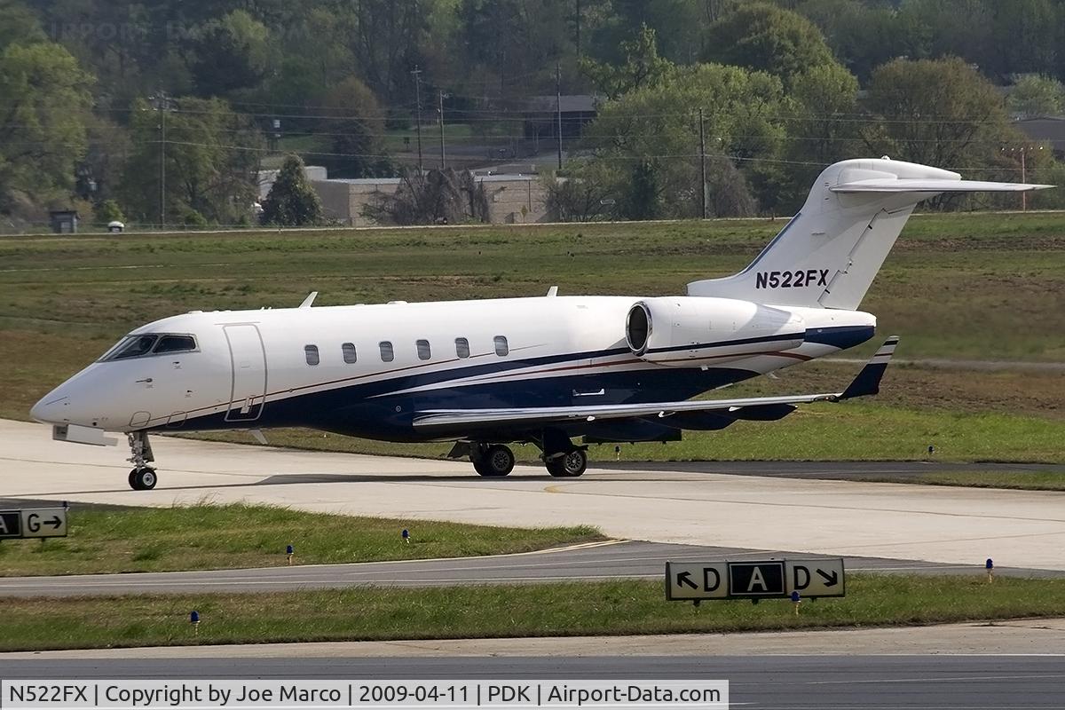 N522FX, 2005 Bombardier Challenger 300 (BD-100-1A10) C/N 20064, @ PDK