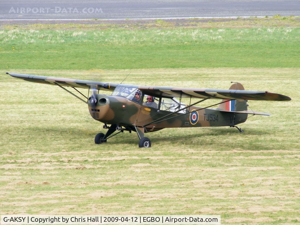 G-AKSY, 1944 Taylorcraft J Auster 5 C/N 1567, privately owned