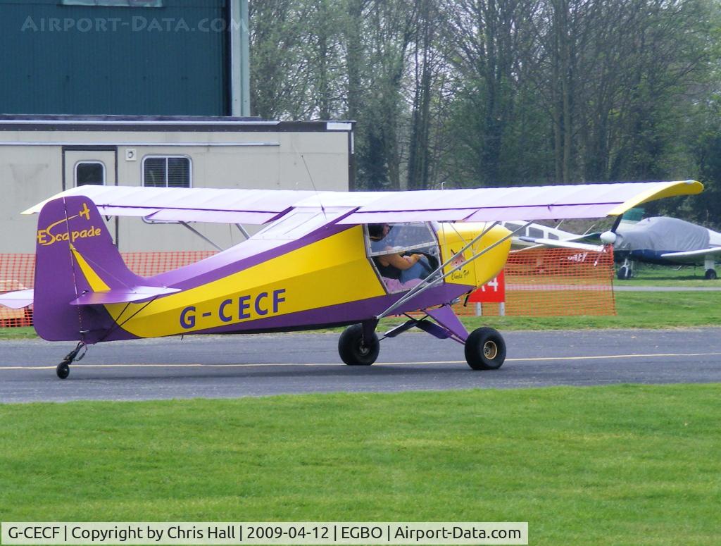 G-CECF, 2006 Just Aircraft Escapade Jabiru (3) C/N BMAA/HB/496, privately owned