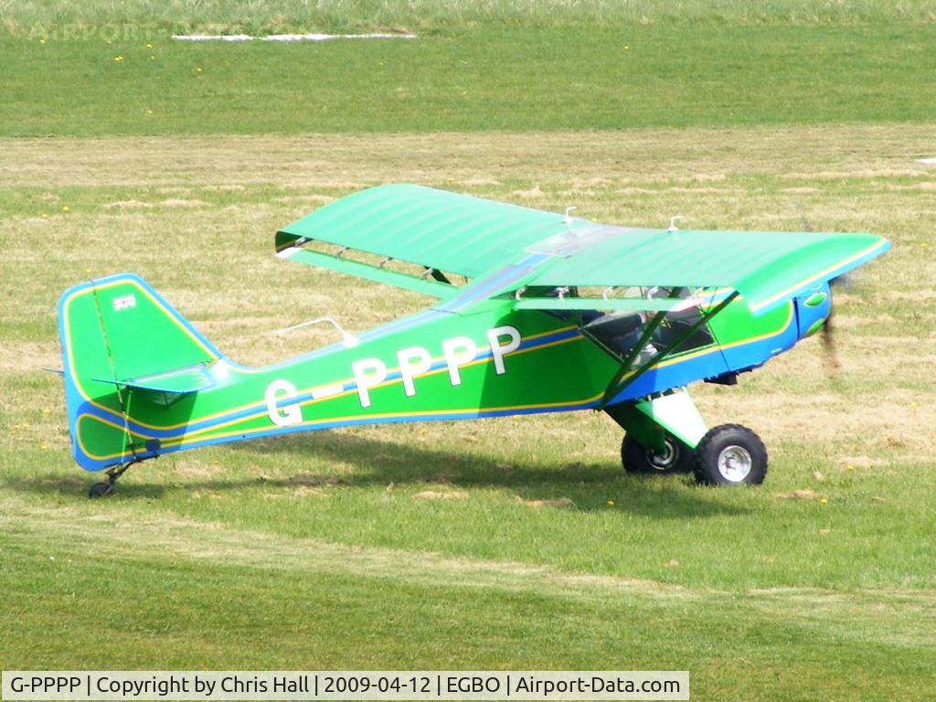 G-PPPP, 1991 Denney Kitfox Mk3 C/N PFA 172-11830, privately owned