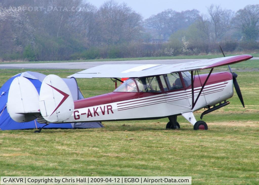 G-AKVR, 1951 Chrislea CH-3 Super Ace Skyjeep 4 C/N 125, part of the Auster display