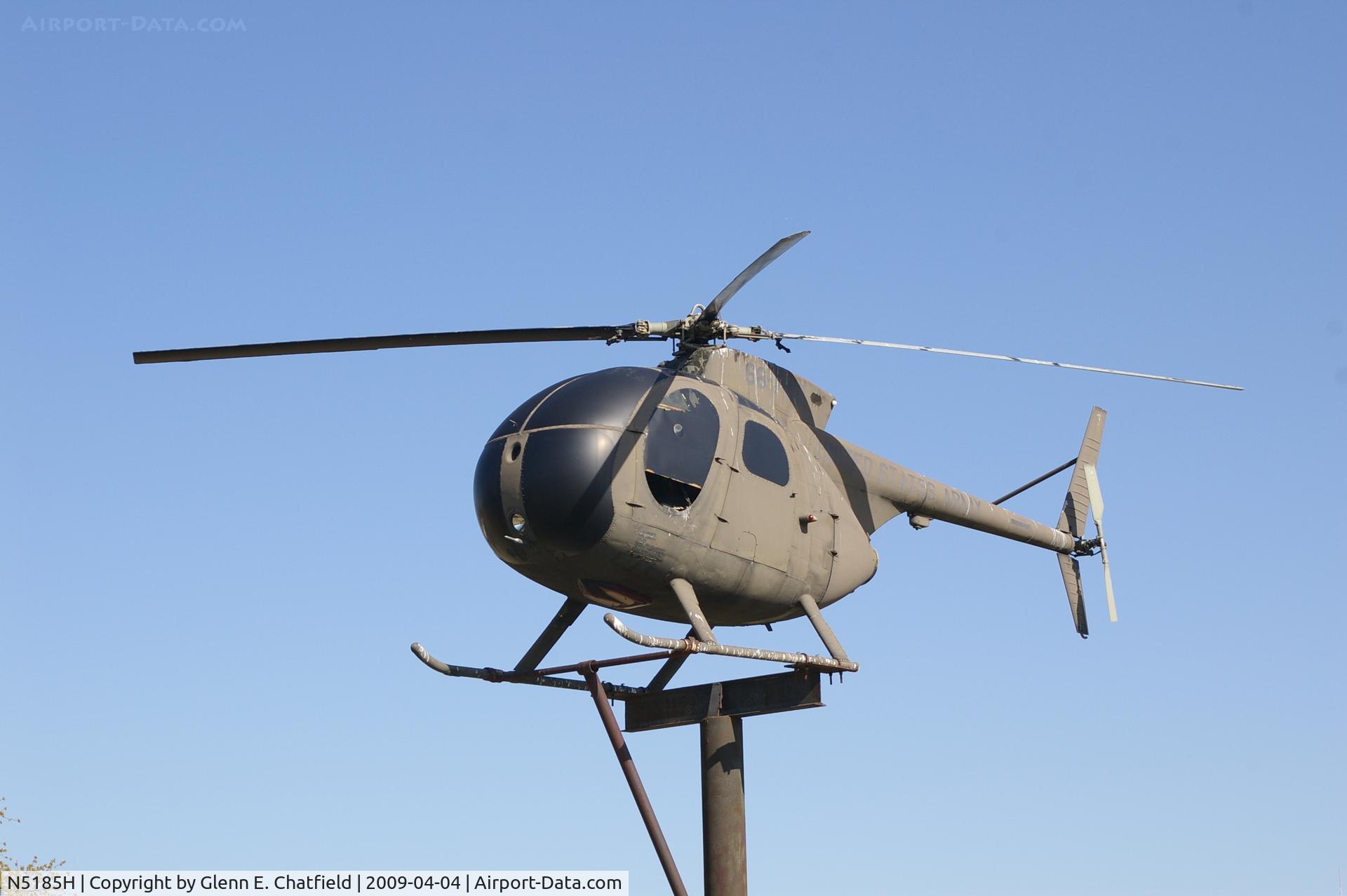 N5185H, Hughes OH-6 C/N 68-17193, At the 45th Infantry Division Museum, Oklahoma City