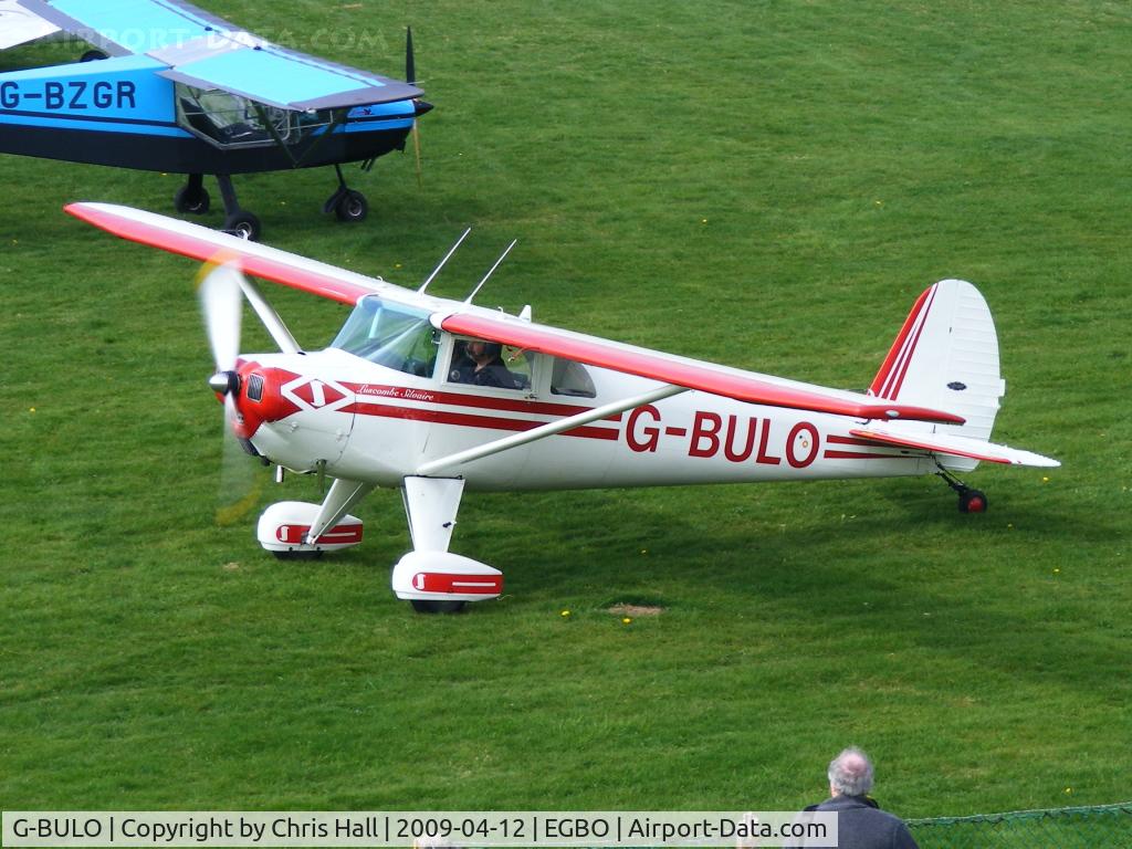 G-BULO, 1946 Luscombe 8F Silvaire C/N 4216, privately owned