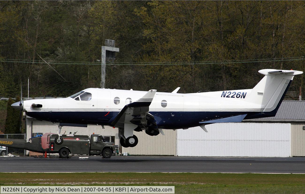 N226N, 2001 Pilatus PC-12/45 C/N 414, KBFI