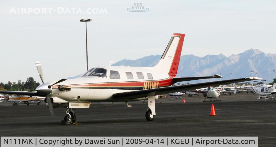 N111MK, 1989 Piper PA-46-350P Malibu Mirage C/N 4622015, N111MK