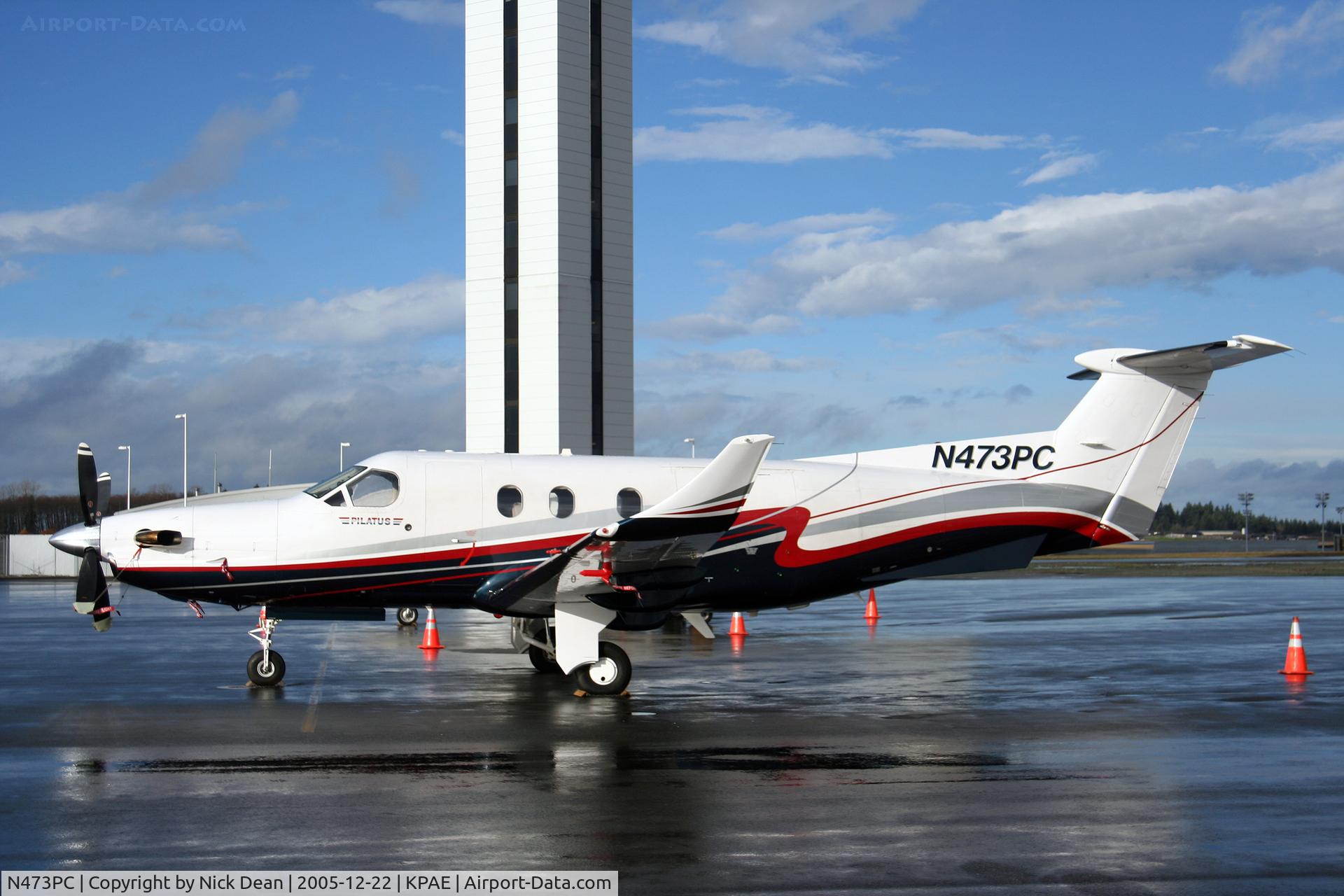 N473PC, 2002 Pilatus PC-12/45 C/N 473, KPAE