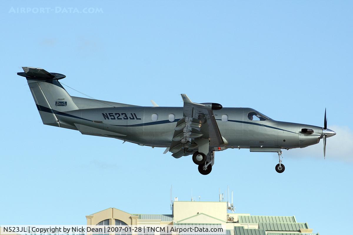 N523JL, 2003 Pilatus PC-12/45 C/N 523, TNCM