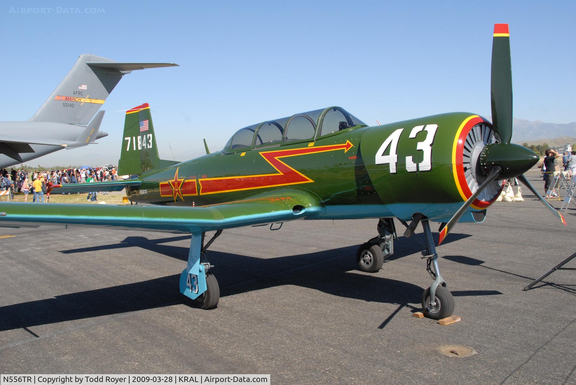 N556TR, 1968 Nanchang CJ-6A C/N 2432060, Riverside Airshow 2009