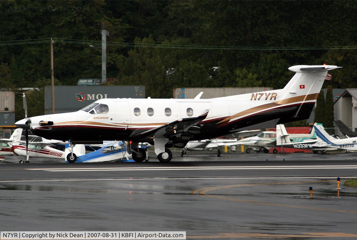 N7YR, 2003 Pilatus PC-12/45 C/N 532, KBFI