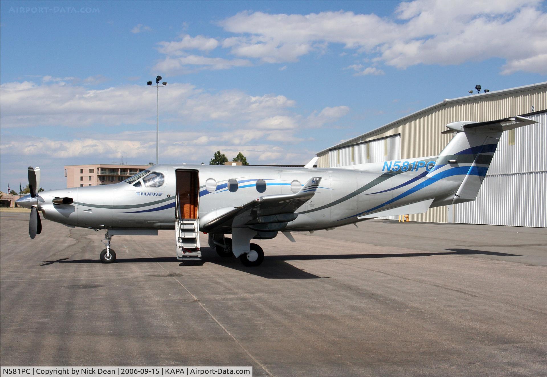 N581PC, 2004 Pilatus PC-12/45 C/N 581, KAPA