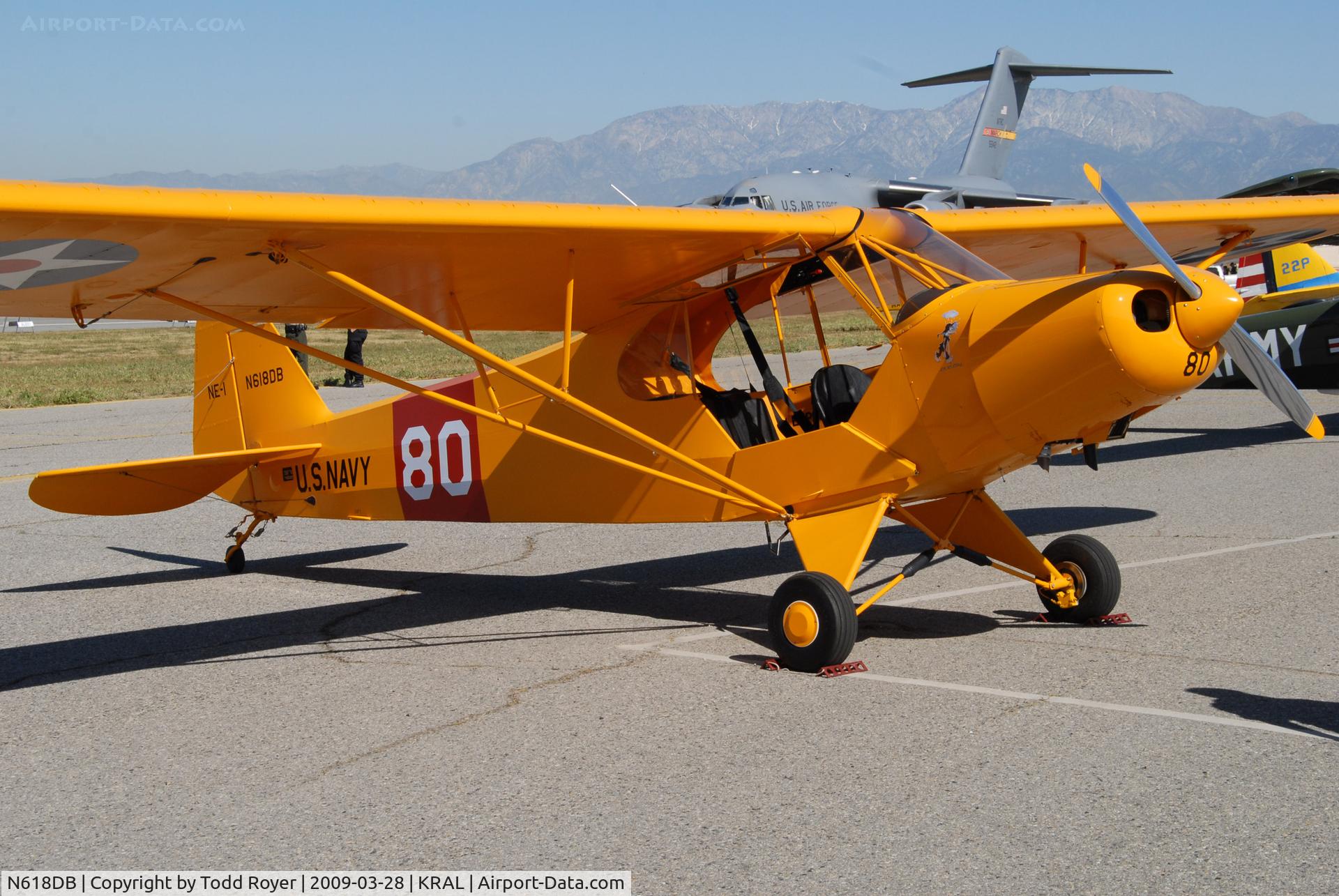 N618DB, Wag-Aero Sport Trainer C/N 4807, Riverside Airshow 2009