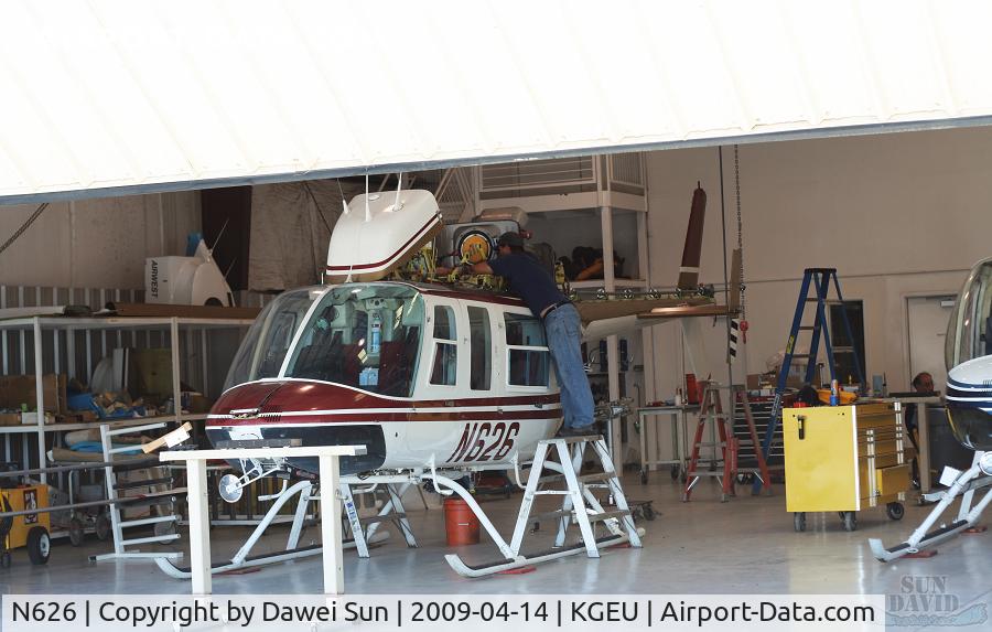 N626, 1985 Bell 206L-3 LongRanger III C/N 51139, N626