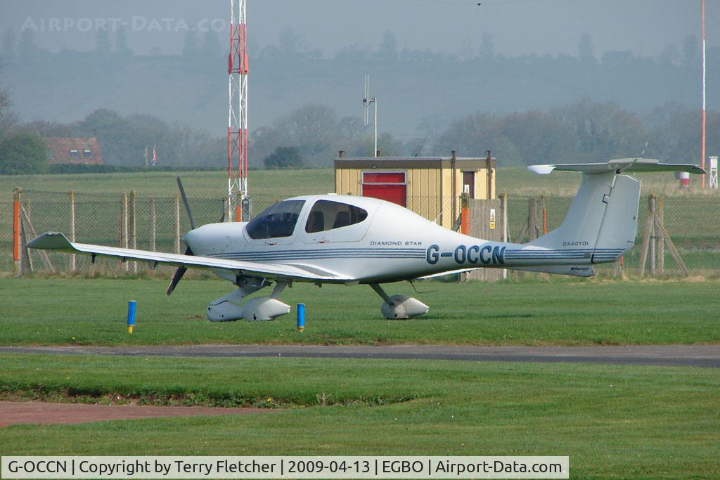 G-OCCN, 2006 Diamond DA-40D Diamond Star C/N D4.241, at Wolverhampton 2009 Easter Fly-In day