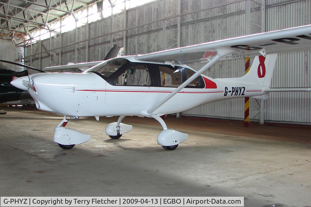 G-PHYZ, 2008 Jabiru J430 C/N PFA 336-14617, Jabiru at Wolverhampton 2009 Easter Fly-In day