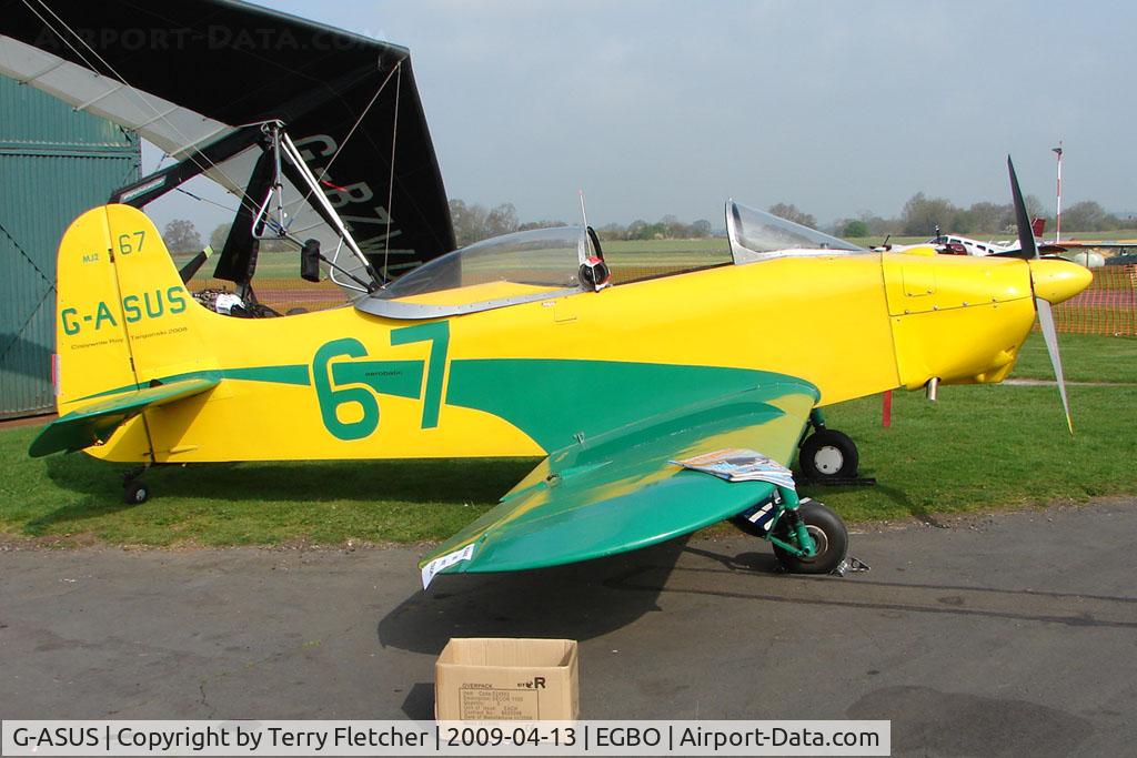 G-ASUS, 1967 Jurca MJ-2 Tempete C/N PFA 2001, Jurca Tempete at Wolverhampton 2009 Easter Fly-In day