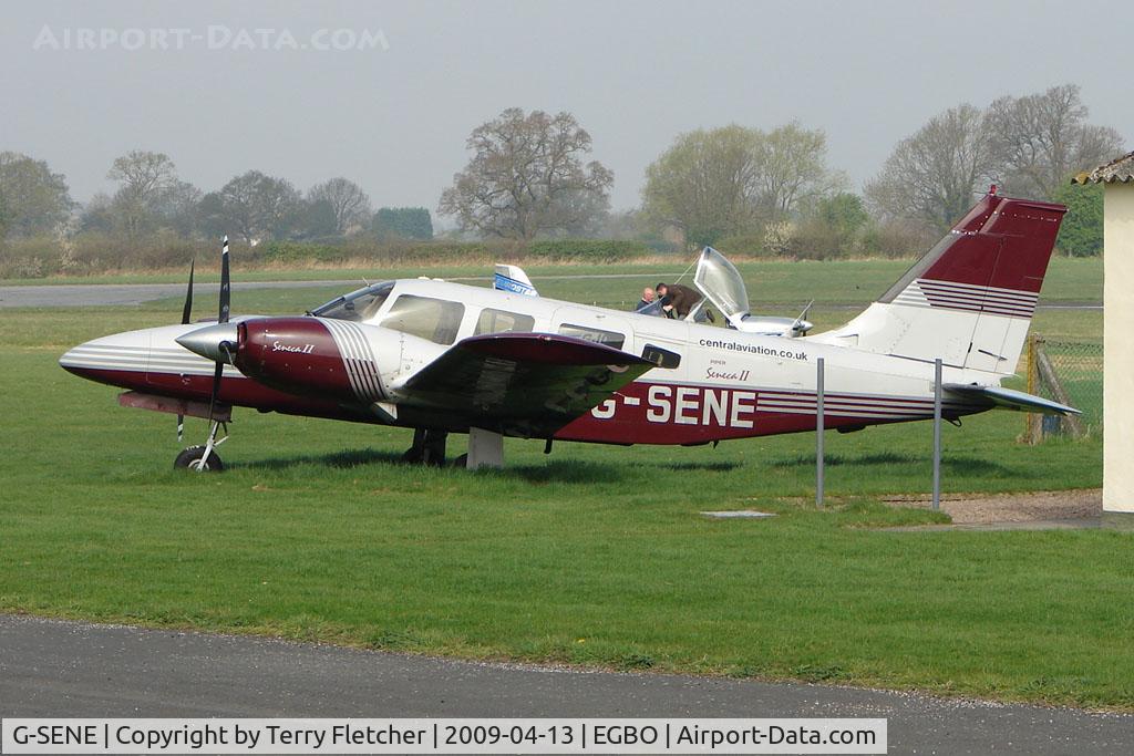 G-SENE, 1980 Piper PA-34-200T Seneca II C/N 34-8170069, Piper Pa-34-200T at Wolverhampton 2009 Easter Fly-In day