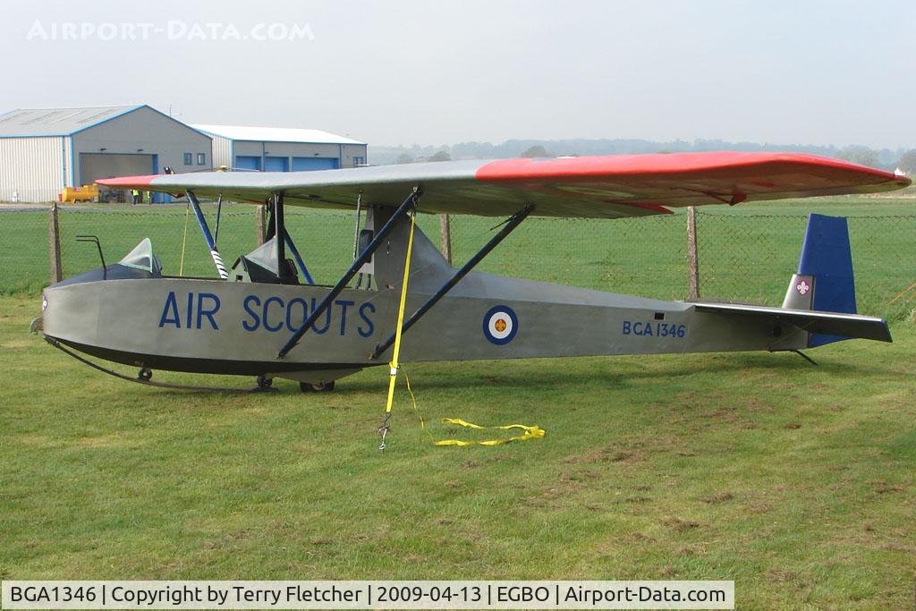 BGA1346, Slingsby T-31B Cadet TX.3 C/N Not found BGA1346, Slingsby T-31B at Wolverhampton