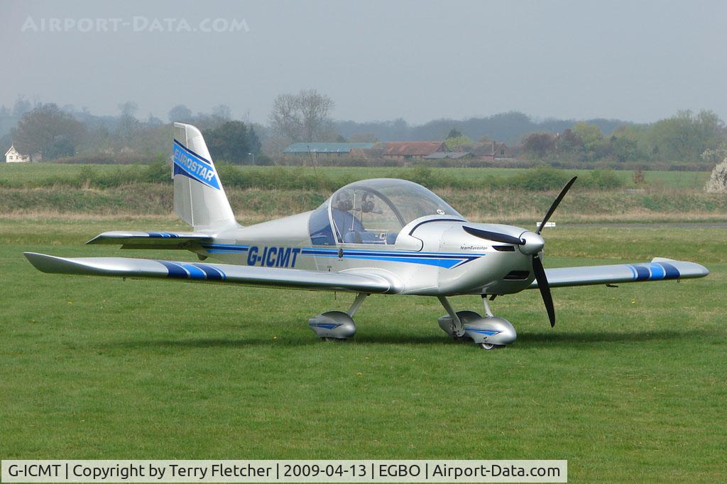 G-ICMT, 2006 Aerotechnik EV-97 Eurostar C/N PFA 315-14598, EV-97 Eurostar at Wolverhampton 2009 Easter Fly-In day