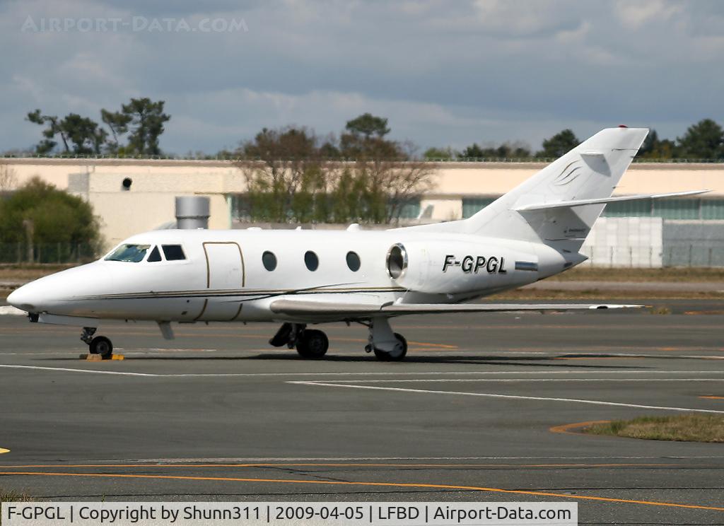 F-GPGL, 1983 Dassault Falcon 10 C/N 203, Parked at the General Aviation area...