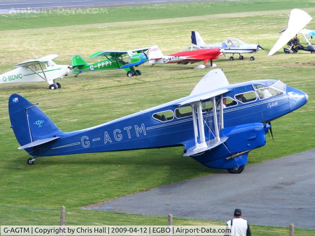 G-AGTM, 1944 De Havilland DH-89A Dominie/Dragon Rapide C/N 6746, AVIATION HERITAGE LTD, Previous ID: JY-ACL