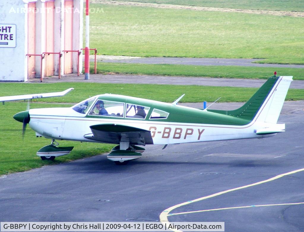 G-BBPY, 1973 Piper PA-28-180 Cherokee Challenger C/N 28-7305590, SUNSAVER LTD