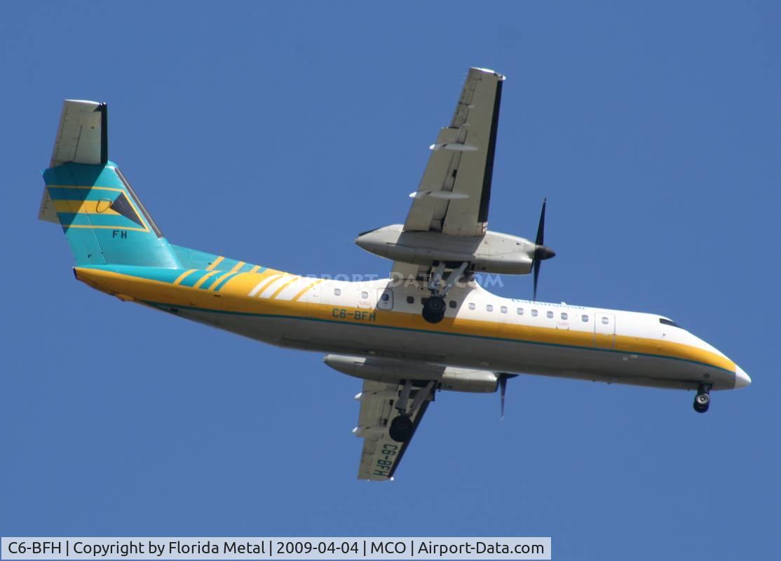 C6-BFH, 1991 De Havilland Canada DHC-8-300 Dash 8 C/N 291, Bahamas Air DHC-8-300