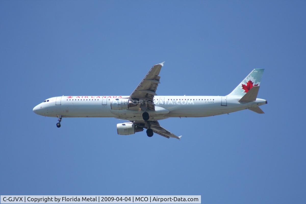 C-GJVX, 2002 Airbus A321-211 C/N 1726, Air Canada A321